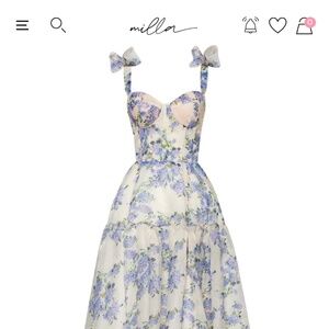 Milla Hydrangea dress XL (size 6,8, 10) prom, wedding